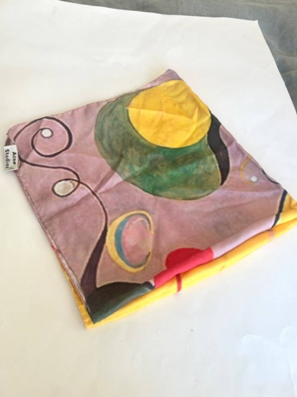 Acne Studios x Hilma af Klint Capsule Collection Scarf